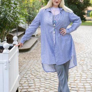 Camicia a righe "Oxford"